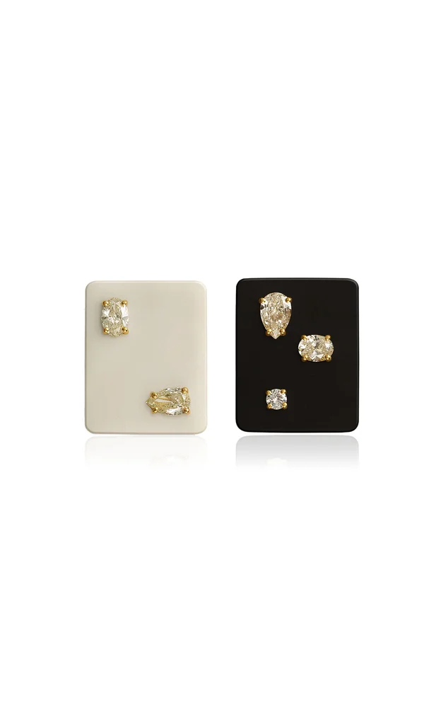 18k Yellow Gold Shoji Earrings