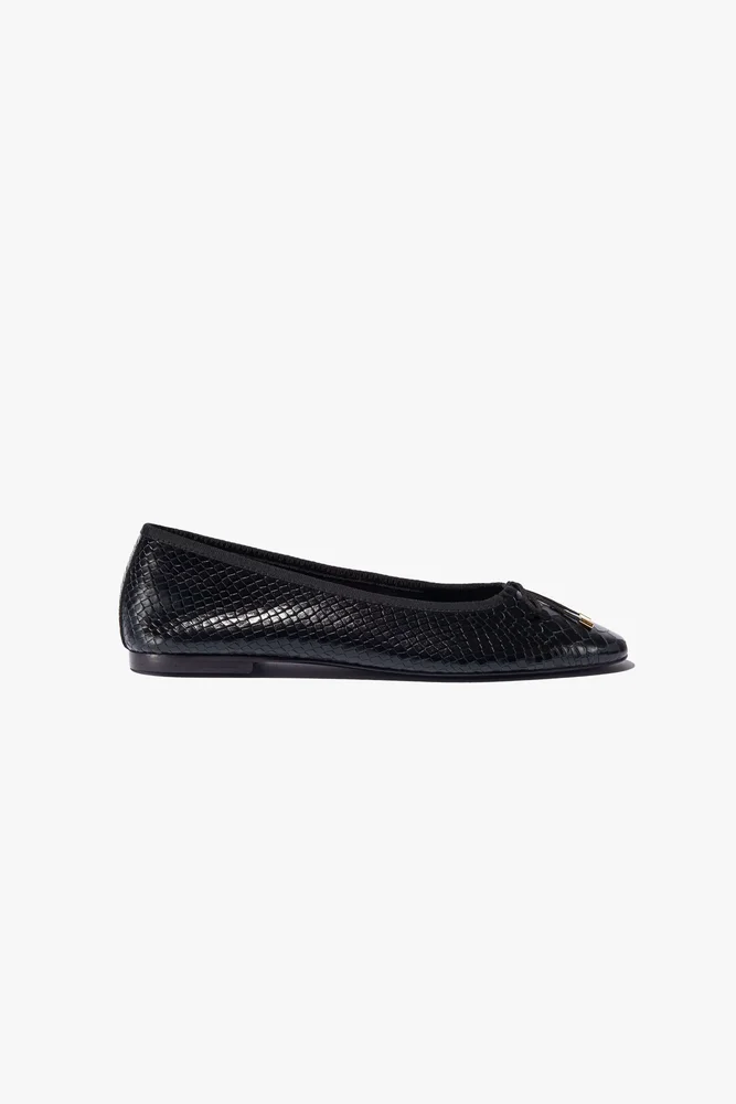 LEATHER BALLET FLAT