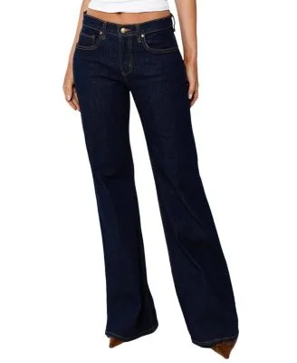 Rudes DenimGrace Mid Rise in Dark Blue