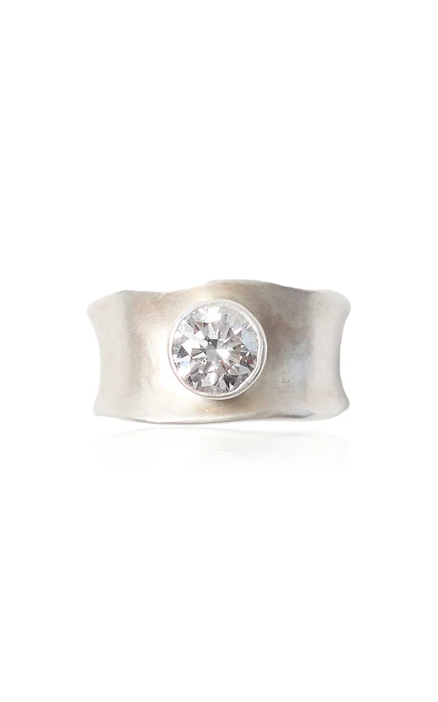 Sapphire Thumb Ring