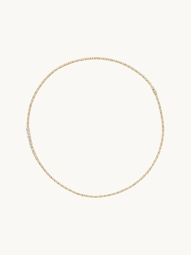 Nuage de Tennis Necklace