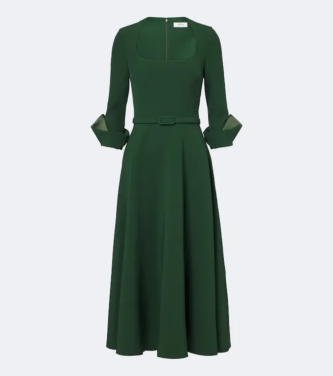Ellis crêpe cocktail dress
