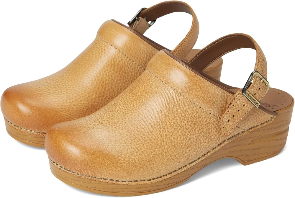Ingrid Leather Clog