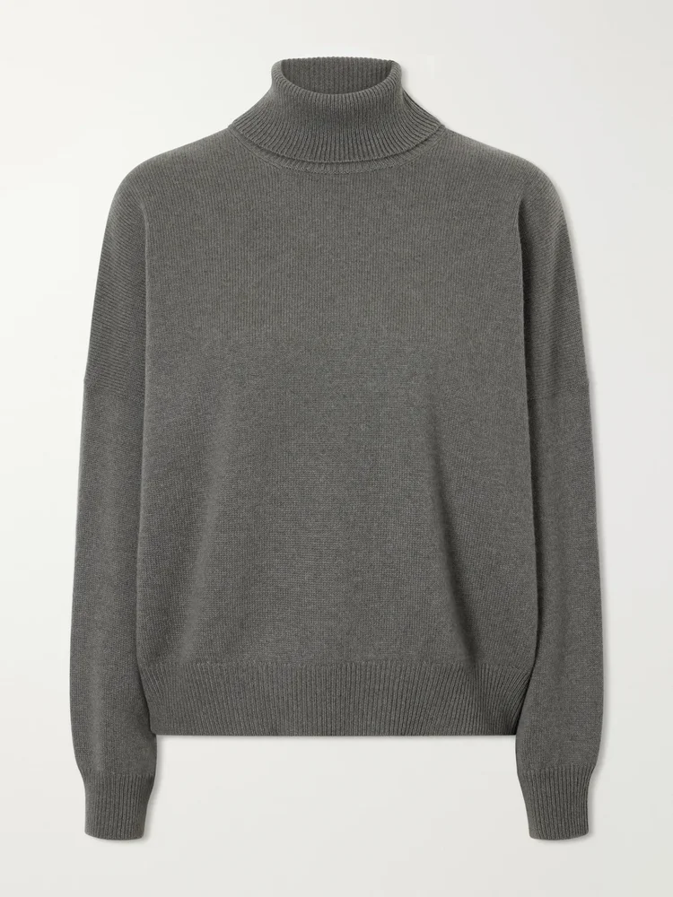 cashmere turtleneck sweater
