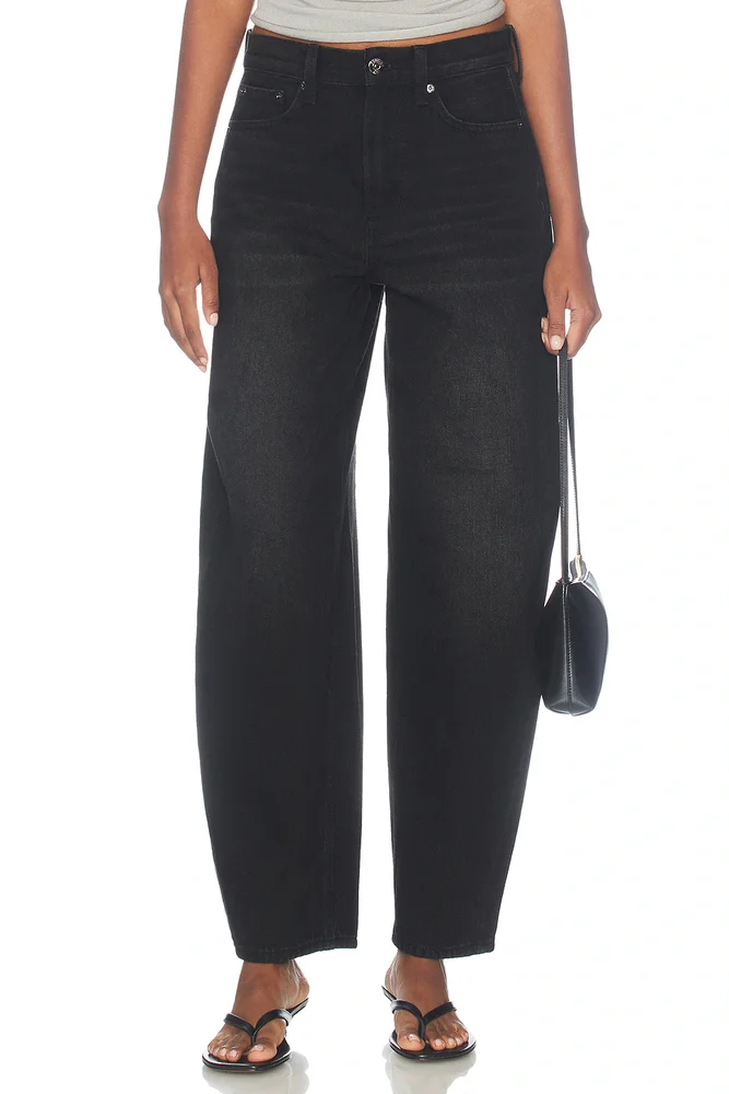 Sacha High Rise Relaxed Barrel Jeans