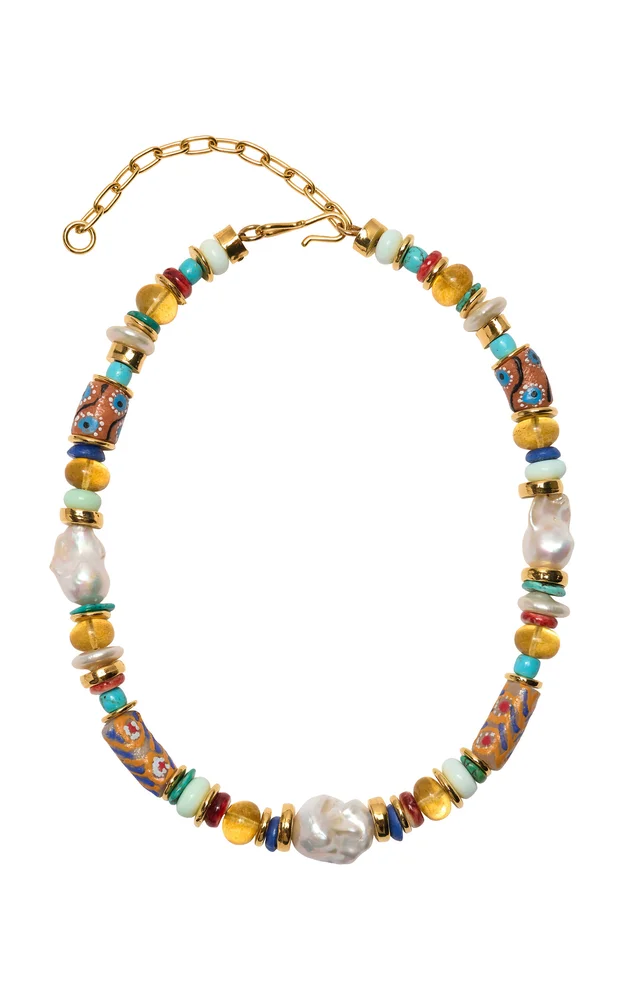 Souvenir Necklace In Terrazzo