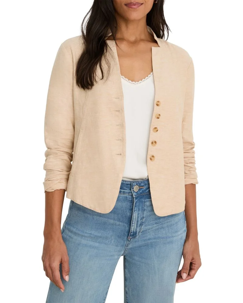 Seams to Be Linen Stretch Jacket