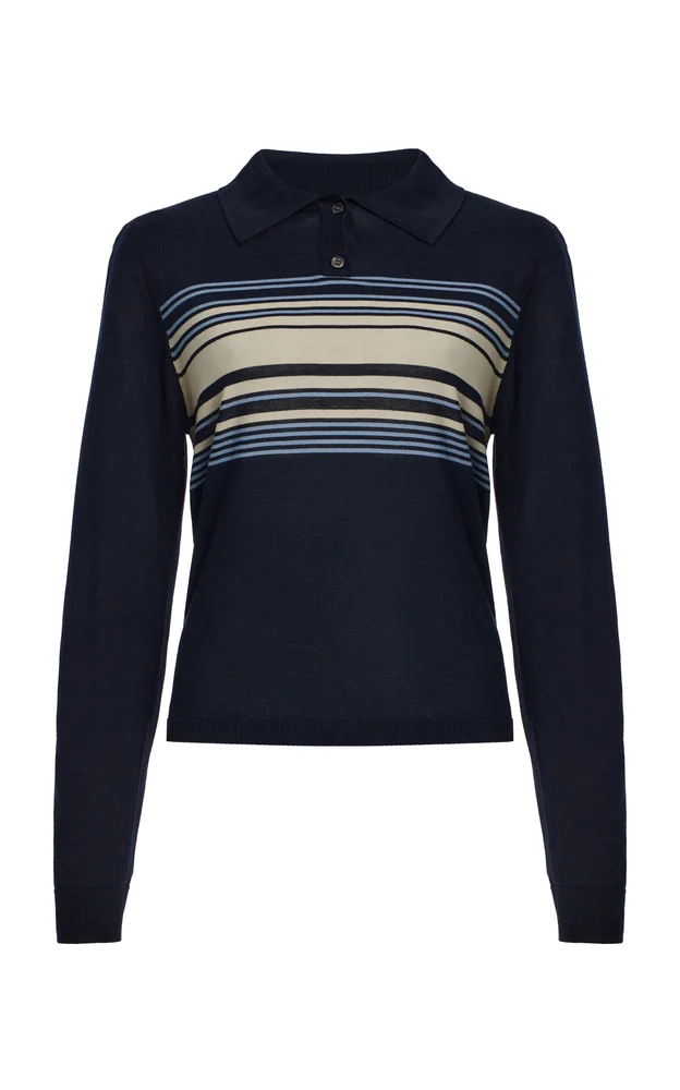 Daughter Striped Knit Sweater