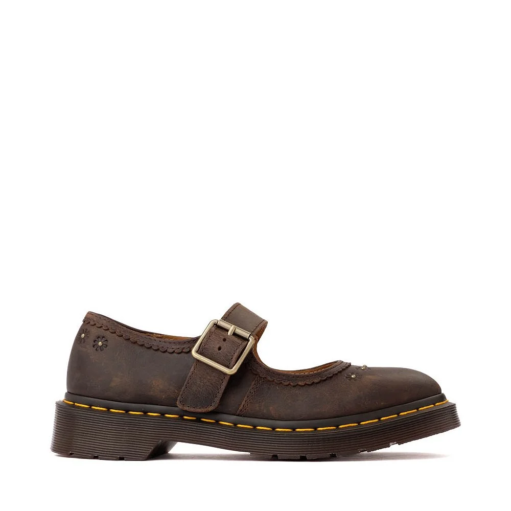 Womens Dr. Martens Flower Mary Jane