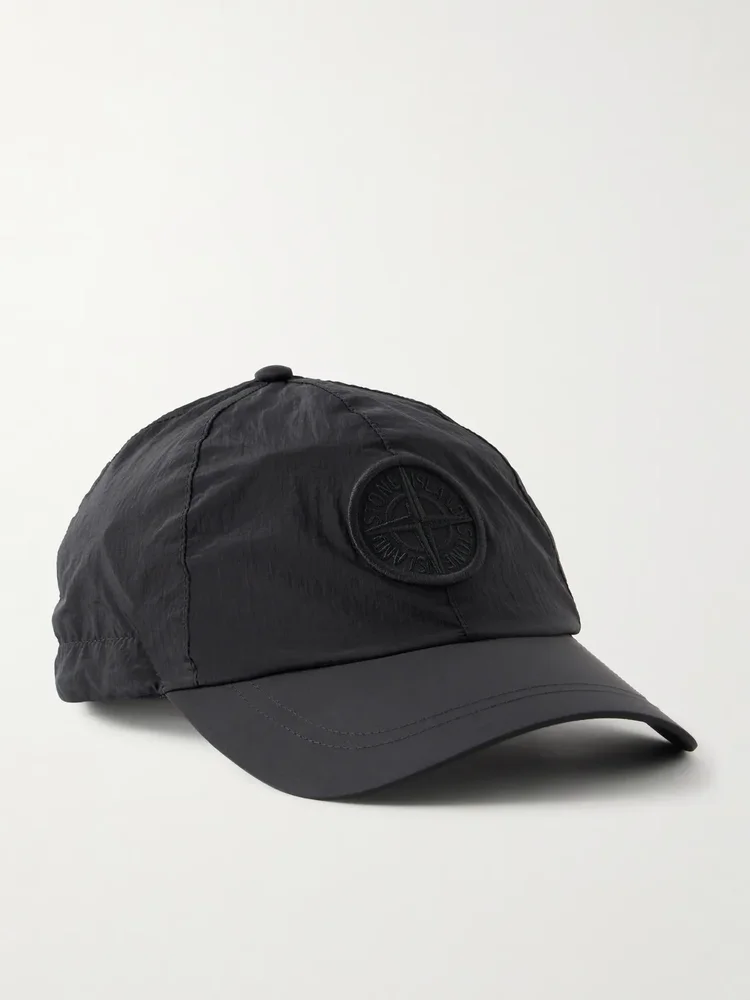 Logo-Appliquéd ECONYL® Nylon Metal Baseball Cap