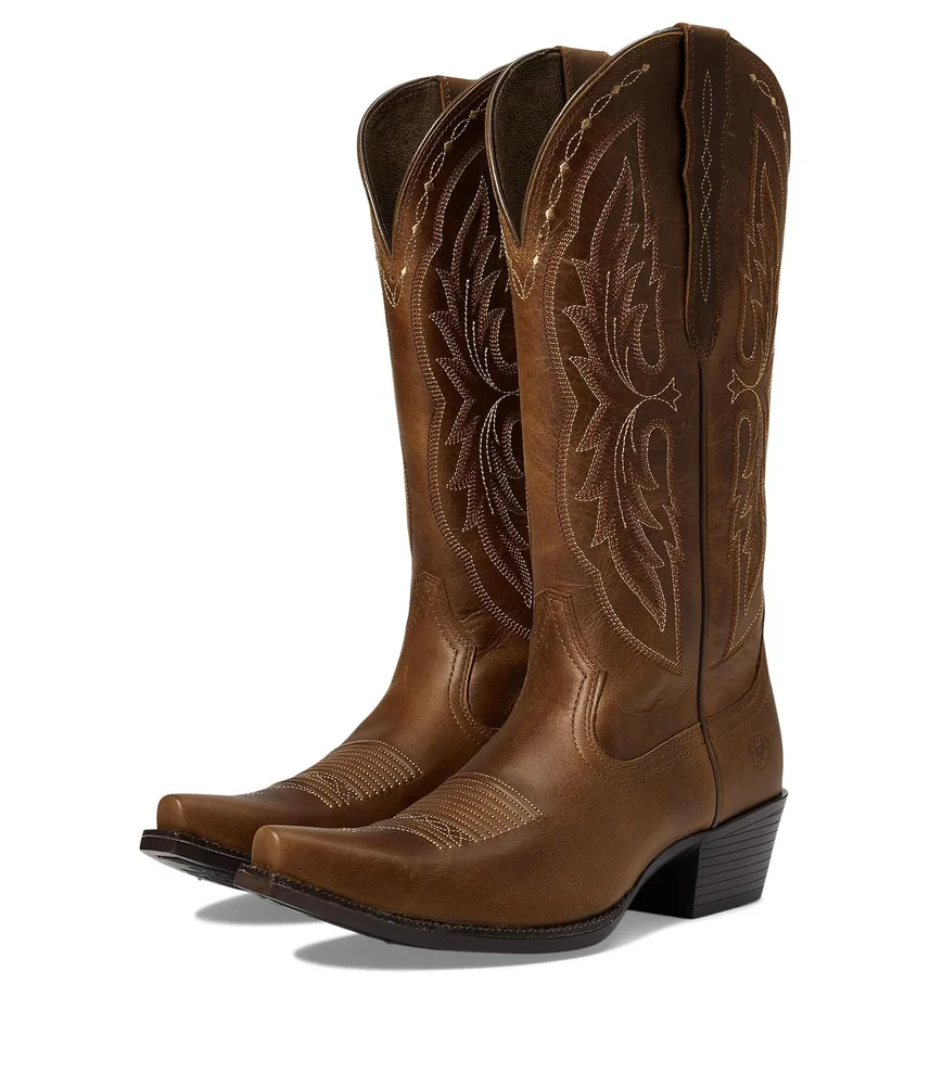 Heritage X Toe Elastic Calf (Distressed Brown)