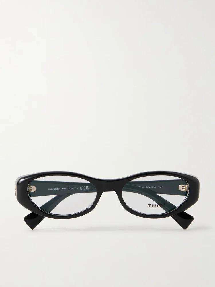 Cat-eye frame acetate optical glasses