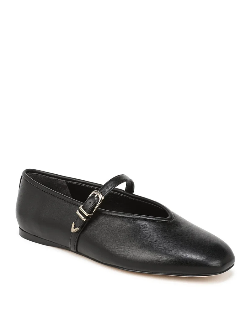 Margot Leather Mary Jane Flats