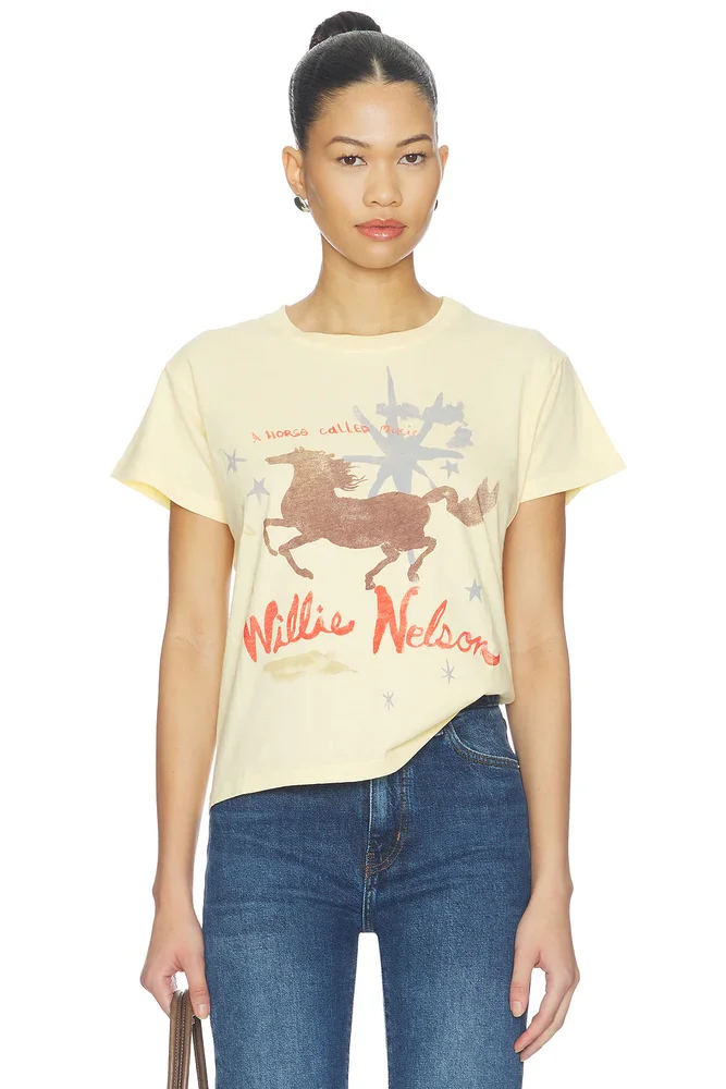 Willie Nelson Horse Called Music Solo Tee