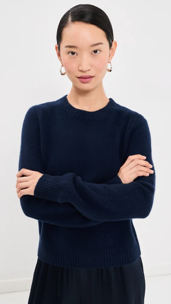 Noa Shrunken Cashmere Crew Sweater