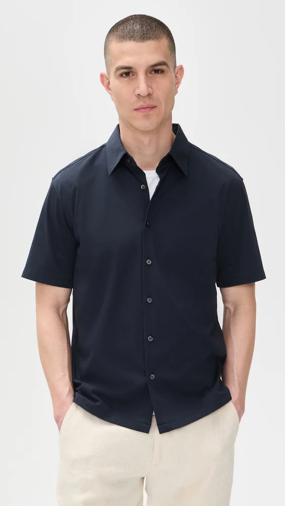 Structure Knit Irving Short Sleeve Shirt