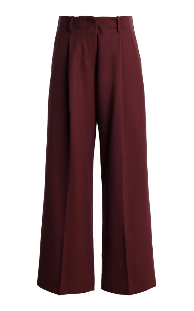 Halima Wool Gabardine Pants