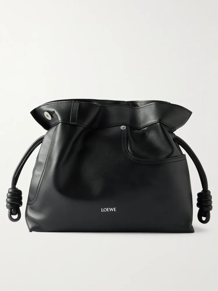 Flamenco Panta medium leather clutch