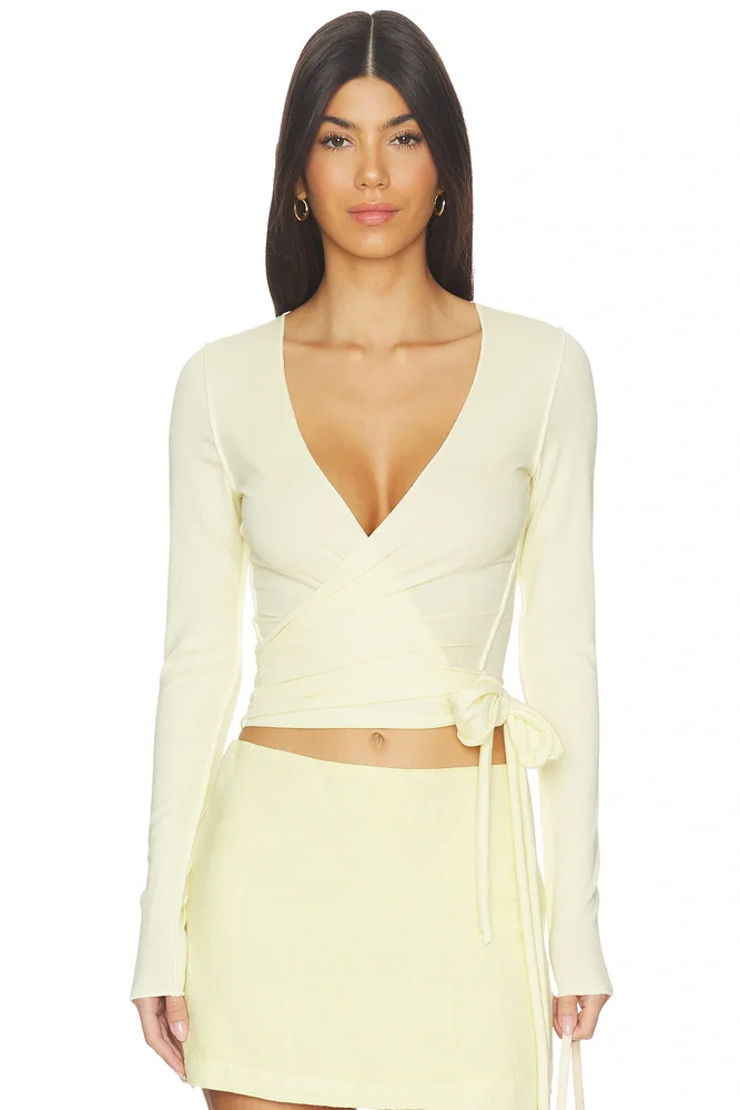 Margot Wrap Top
