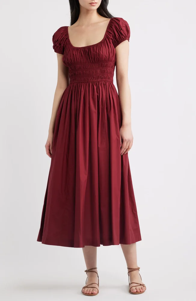 Quinley Organic Cotton Midi Dress