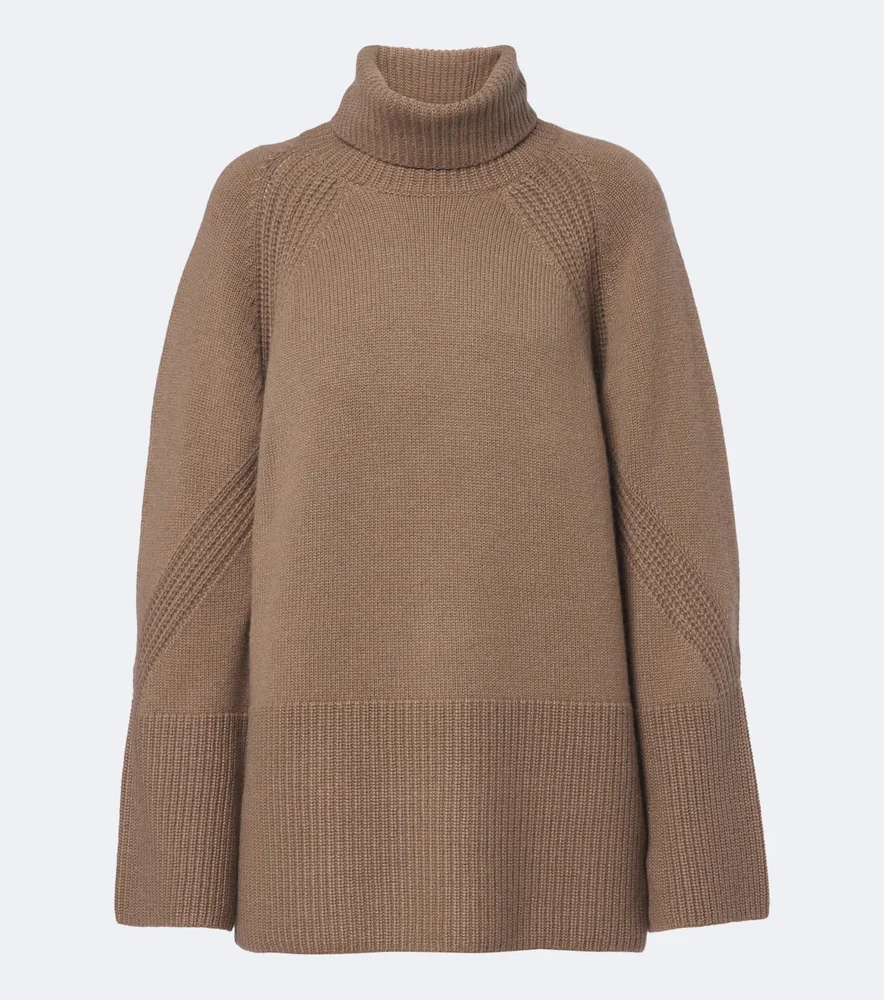 Loftus oversized cashmere turtleneck jumper