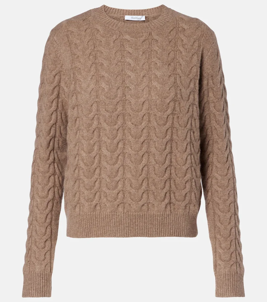 Aramis cable-knit cashmere sweater