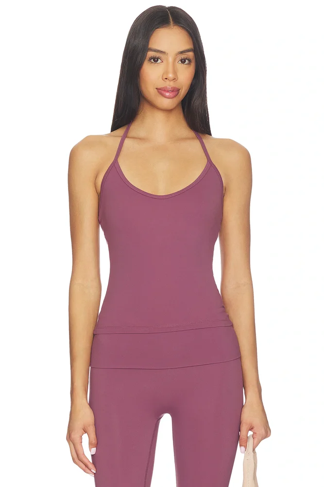 COTTON JERSEY TIE BACK TANK | SOOT