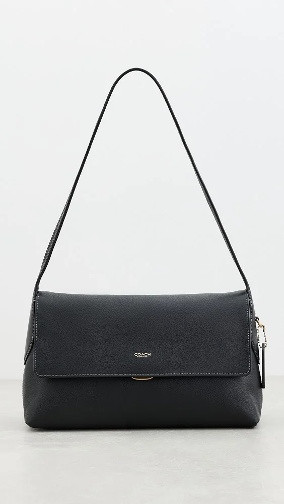 Natural Grain Leather Chelsea Shoulder Bag