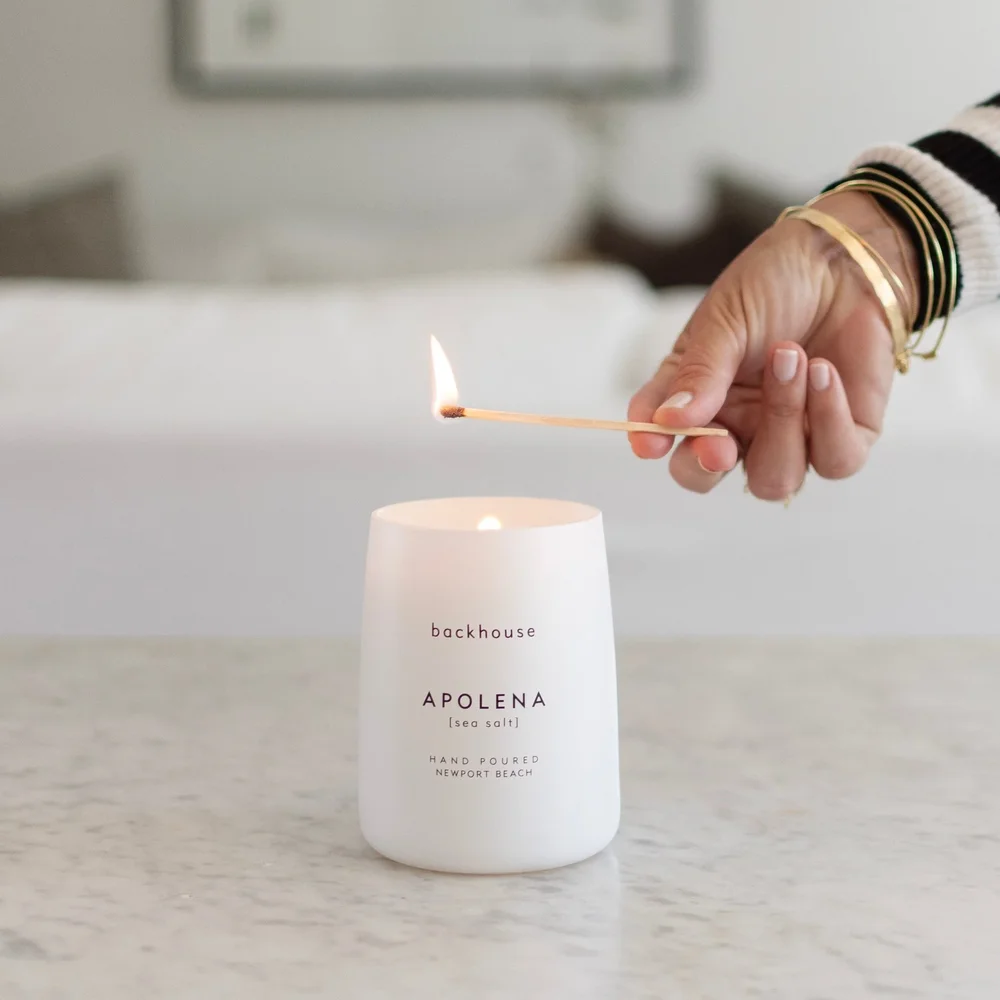 APOLENA [sea salt + sage] CANDLE