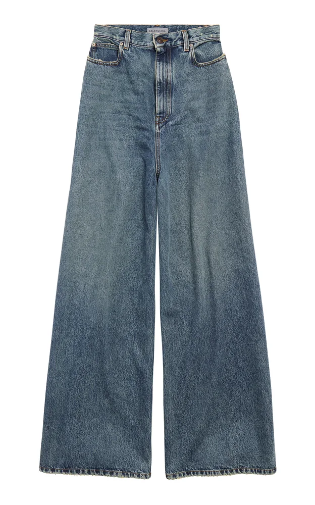 Rigid High-Rise Wide-Leg Jeans