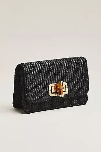 Lisi Lerch Lilly Raffia Clutch
