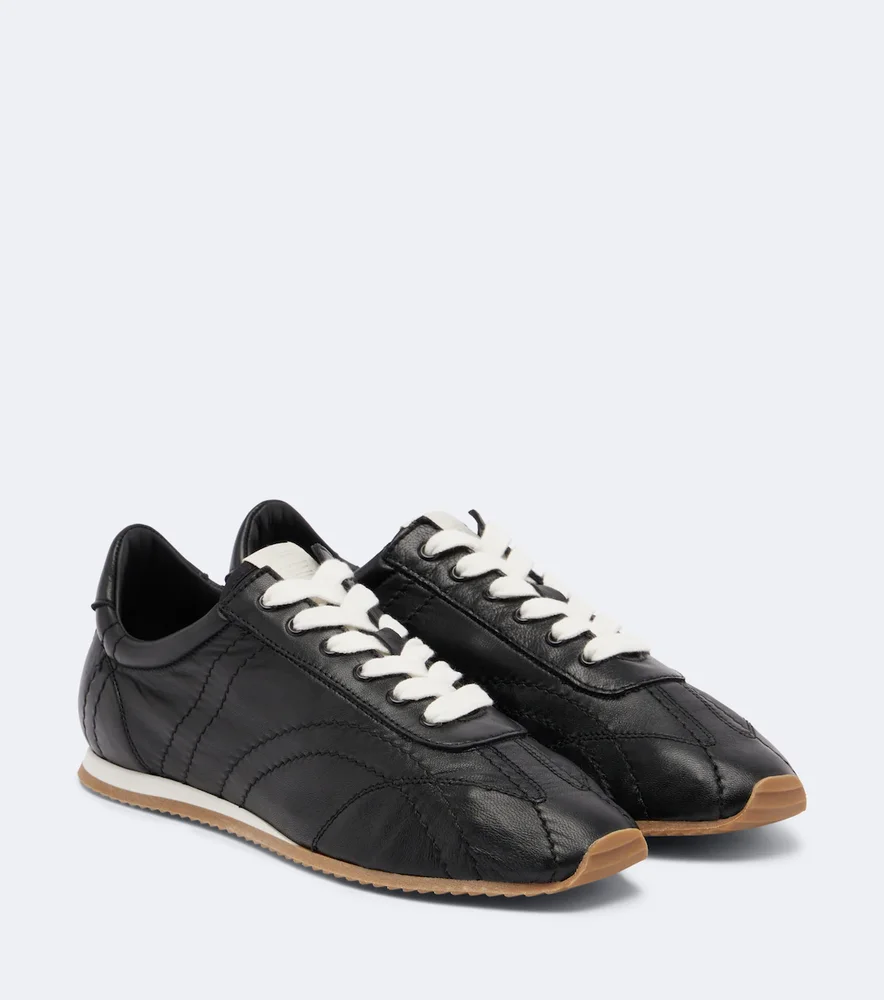 Flex leather sneakers