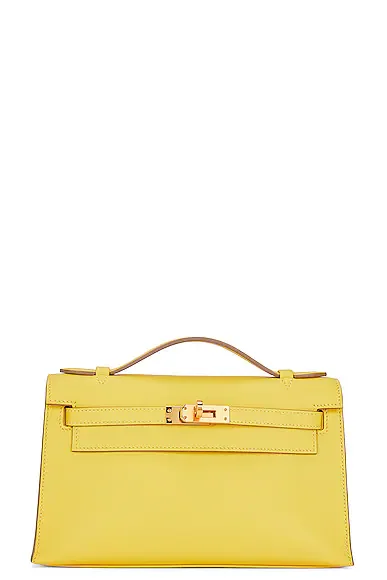 Calfskin Kelly Pochette Handbag