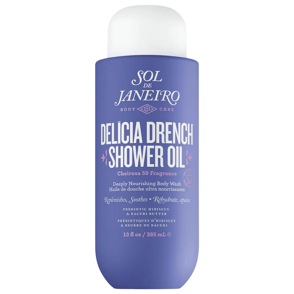 Delícia Drench Moisturizing Shower Oil for Dry Skin