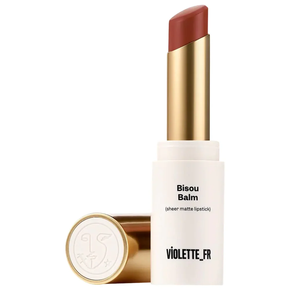 BISOU BALM Sheer Matte Lipstick, Mon Cheri