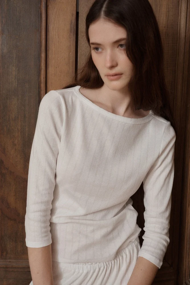 Florence Boatneck Top