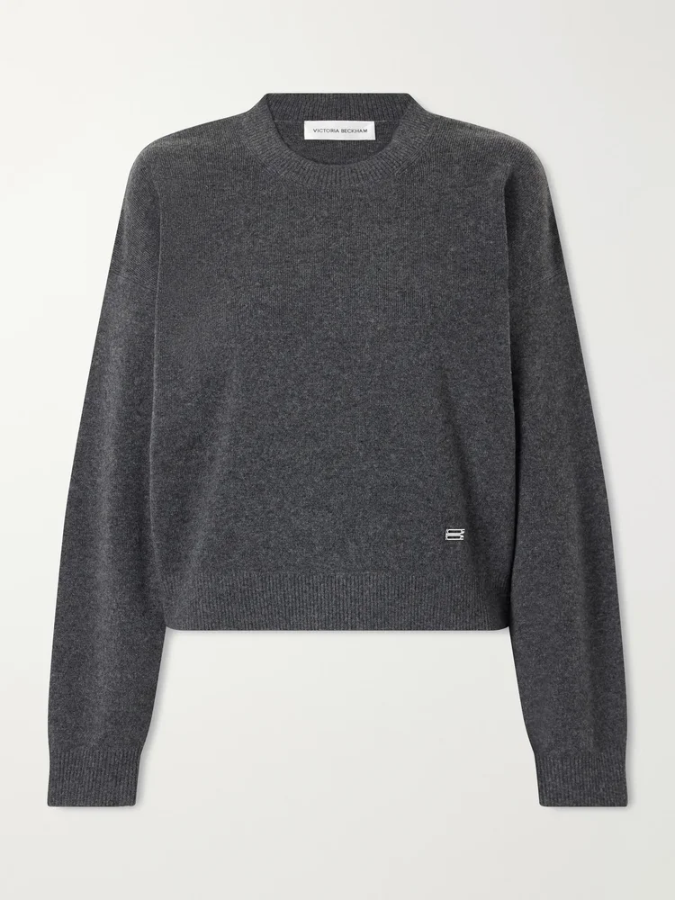 Lana ribbed wool and cashmere-blend sweater