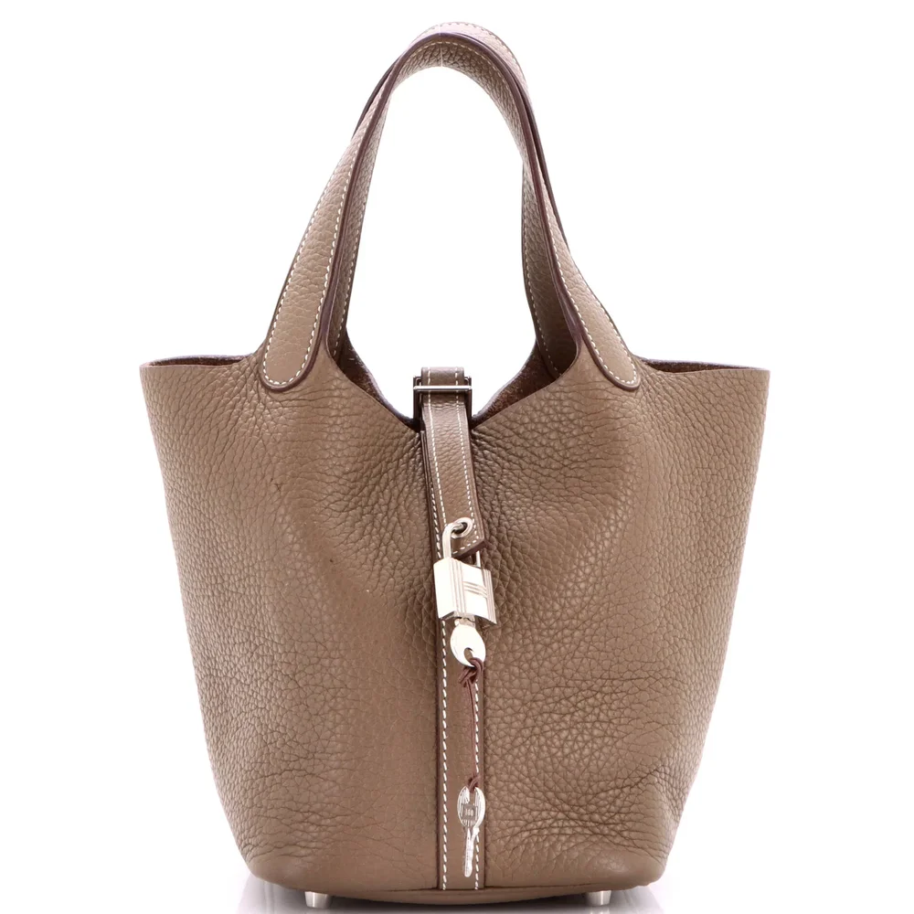 Pre-Owned Picotin Lock Bag Clemence PM