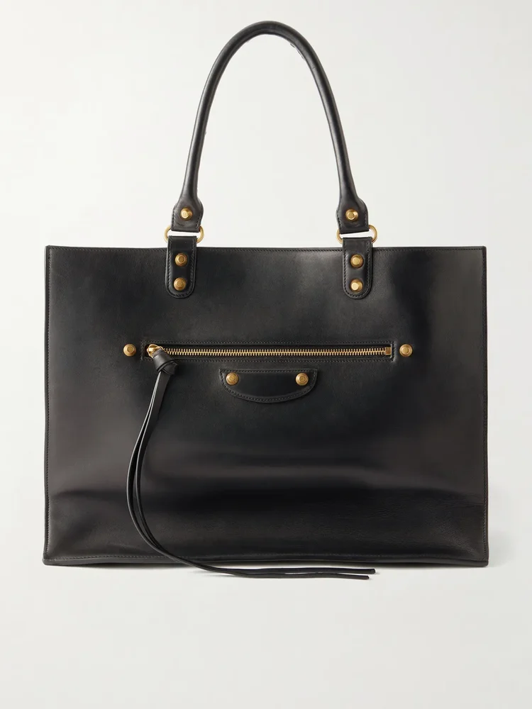 Le City Sleek leather tote