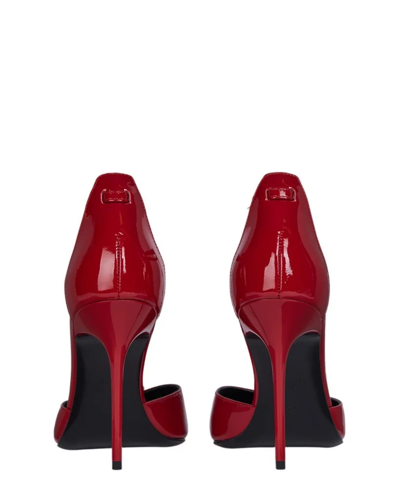 Women's Sync Patent Leather Stilettos with Pointed Toe Pumps