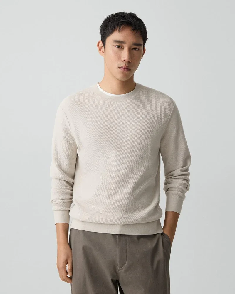 Riland Crewneck Sweater in Light Bilen