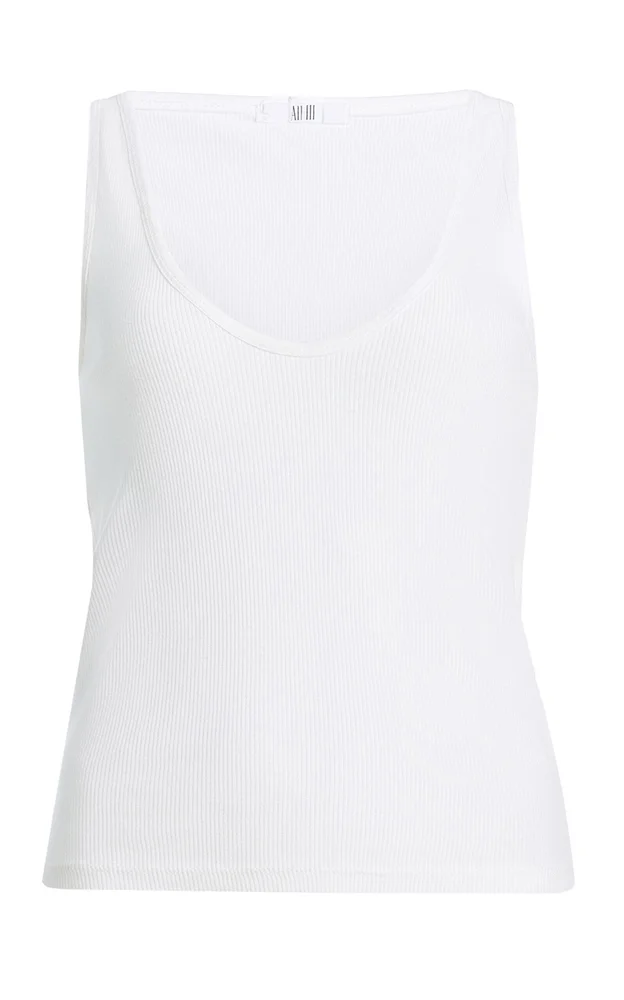 Claire Ribbed Tank Top