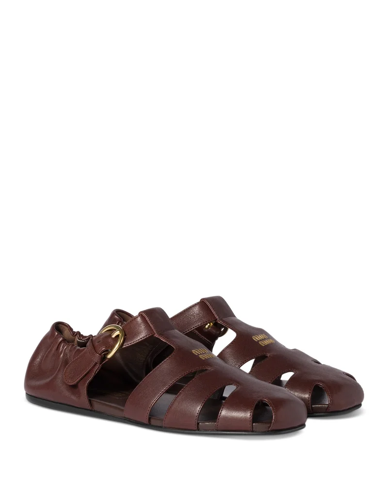 Women's Leather Fisherman Sandals