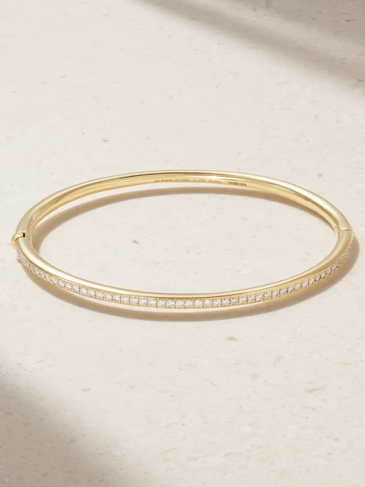 DB Classic 18-karat gold diamond bangle