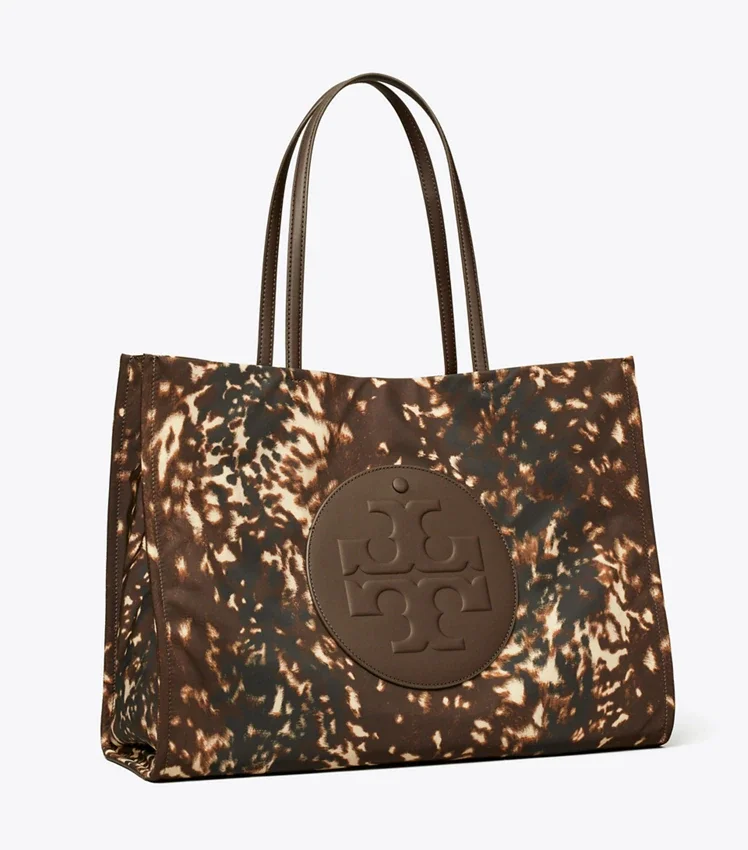 Ella Printed Tote (Fall Fawn)