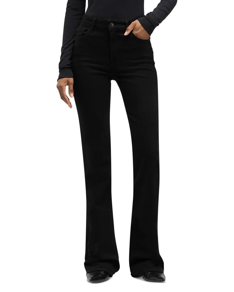 The Leggy High Rise Bootcut Jeans in Soho Night