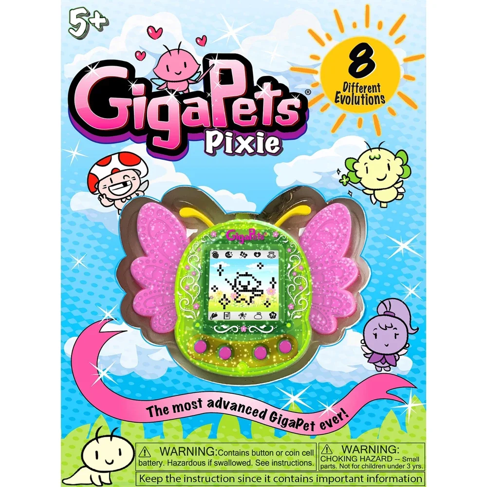 Pixie Virtual Interactive Pet Keychain