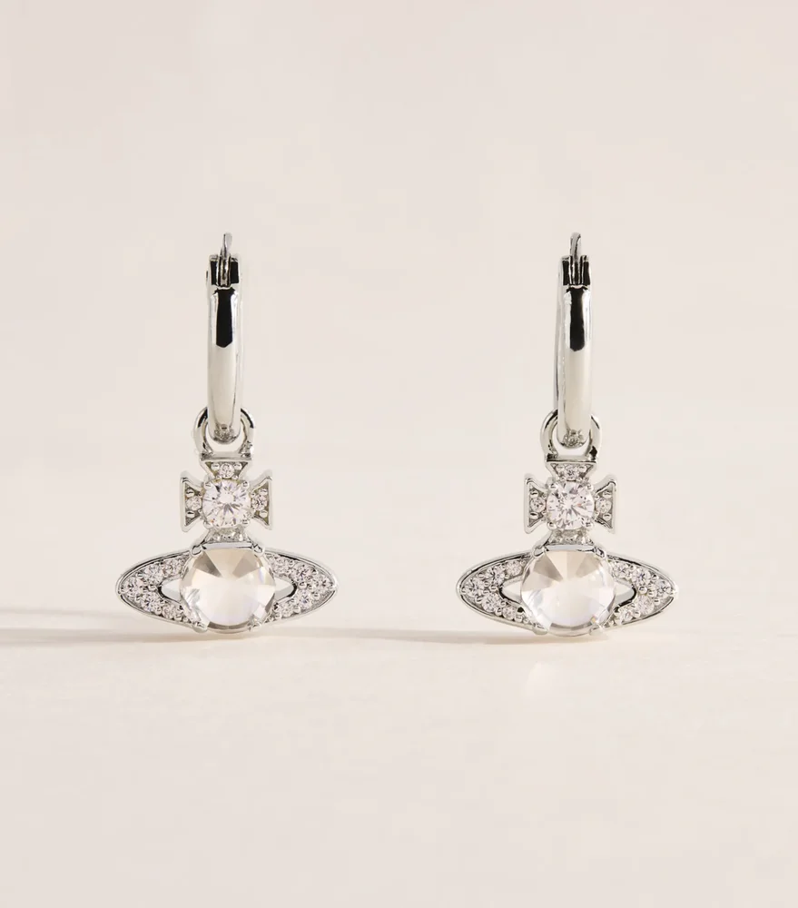 Crystal Ondina Hoop Earrings