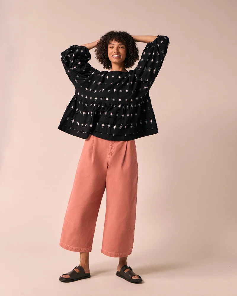 Bonnie Clay Pink Denim Jeans