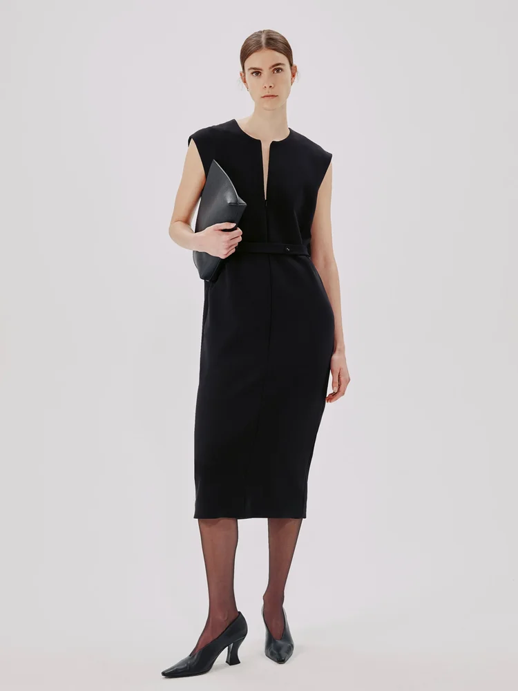 Cape Back Sheath Dress - Resale